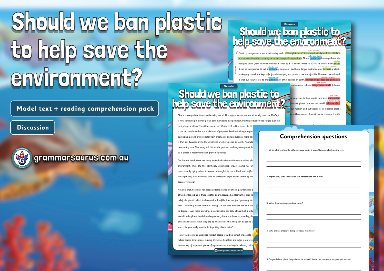 persuasive essay about plastic pollution