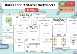 Year 5 Maths – Starters – Term 1